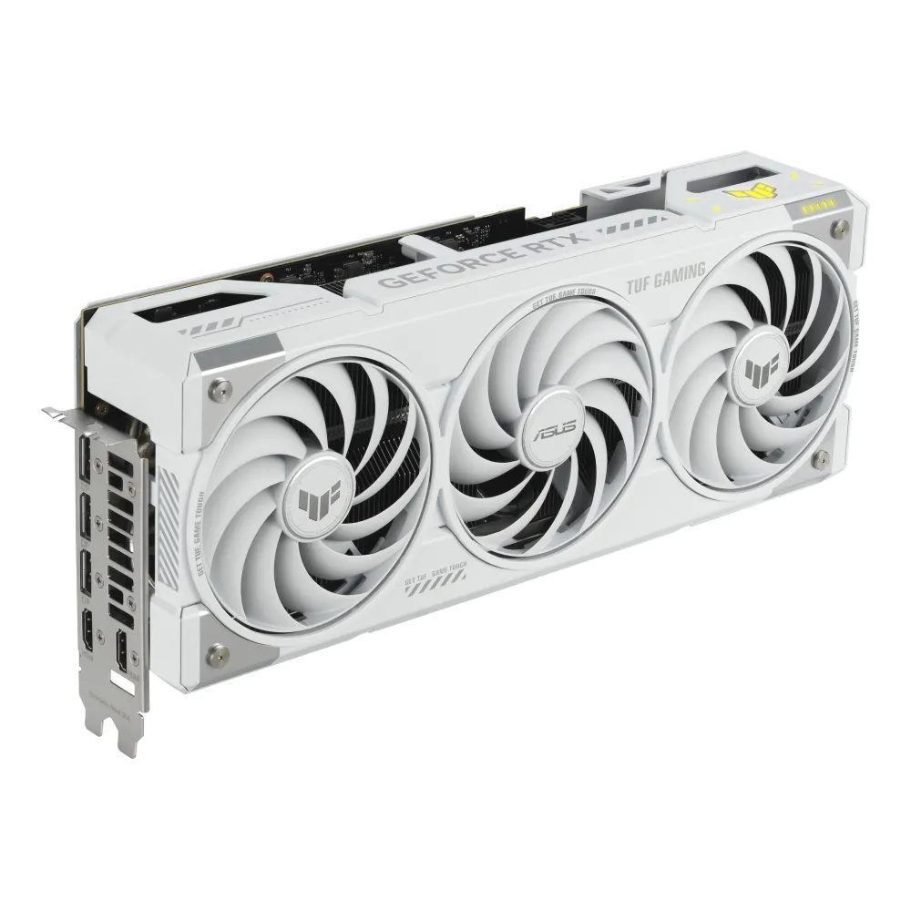 ASUS TUF Gaming TUF-RTX5070TI-O16G-WHITE-GAMING NVIDIA GeForce RTX 5070 Ti 16 GB GDDR7, 7680 x 4320 Pixel 256 bit PCI Express 5.0, Quantità porte HDMI: 2, DisplayPorts: 3