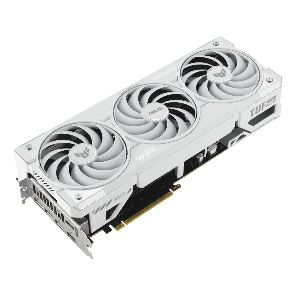 ASUS TUF Gaming TUF-RTX5070TI-O16G-WHITE-GAMING NVIDIA GeForce RTX 5070 Ti 16 GB GDDR7, 7680 x 4320 Pixel 256 bit PCI Express 5.0, Quantità porte HDMI: 2, DisplayPorts: 3
