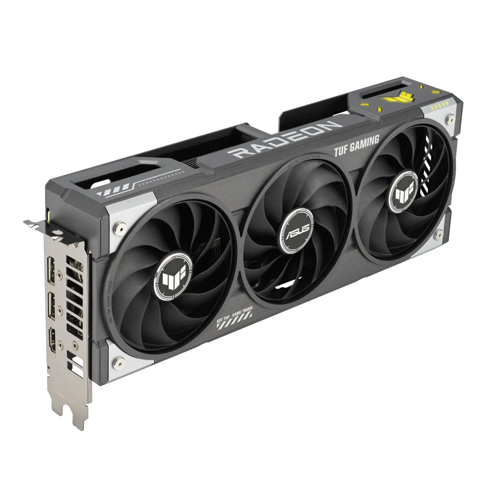 ASUS TUF Gaming TUF-RX9060XT-O16G-GAMING AMD Radeon RX 9060 XT 16 GB GDDR6, 7680 x 4320 Pixel 128 bit 20 Gbit/s PCI Express 5.0, Quantità porte HDMI: 1, DisplayPorts: 2