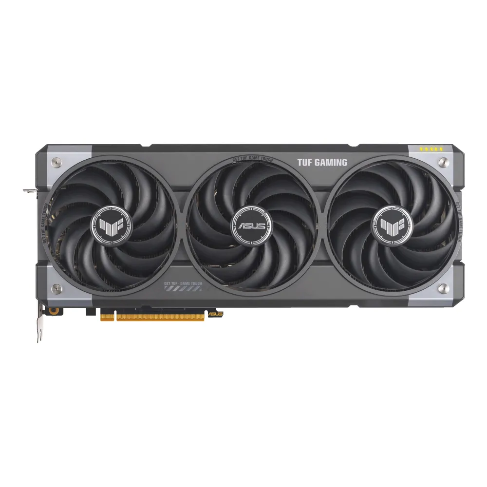 ASUS TUF Gaming TUF-RX9070XT-O16G-GAMING AMD Radeon RX 9070 XT 16 GB GDDR6, 7680 x 4320 Pixel 256 bit 20 Gbit/s PCI Express 5.0, Quantità porte HDMI: 1 Quantità DisplayPorts: 3