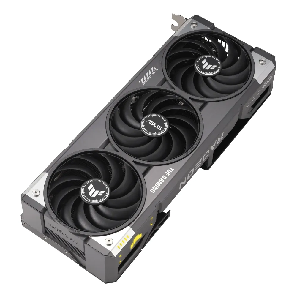 ASUS TUF Gaming TUF-RX9070XT-O16G-GAMING AMD Radeon RX 9070 XT 16 GB GDDR6, 7680 x 4320 Pixel 256 bit 20 Gbit/s PCI Express 5.0, Quantità porte HDMI: 1 Quantità DisplayPorts: 3