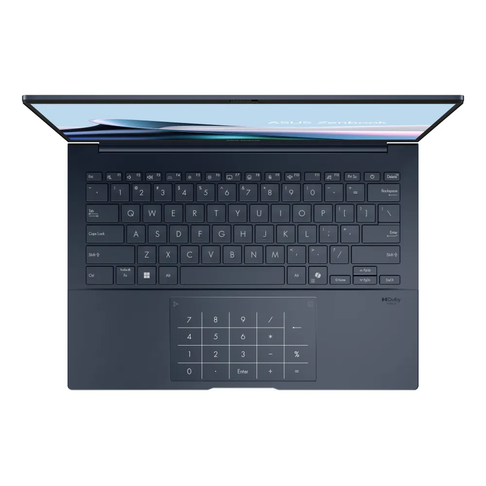 Asus Zenbook UX3405CA - Display 14" Touch, Intel Core Ultra 9 285H, 16GB RAM, 512GB SSD, Windows 11 Home, AI PC, Nero