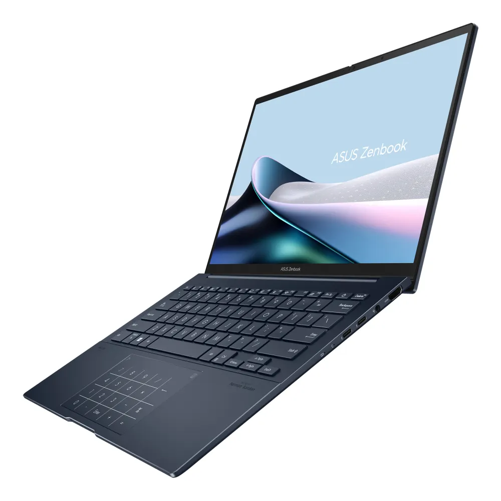 ASUS Zenbook 14 OLED UX3405MA-QD234W Intel Core Ultra 7 155H Notebook 35,6 cm (14") WUXGA 16 GB LPDDR5x-SDRAM 1 TB SSD Wi-Fi 6E (802.11ax) Windows 11 Home Blu