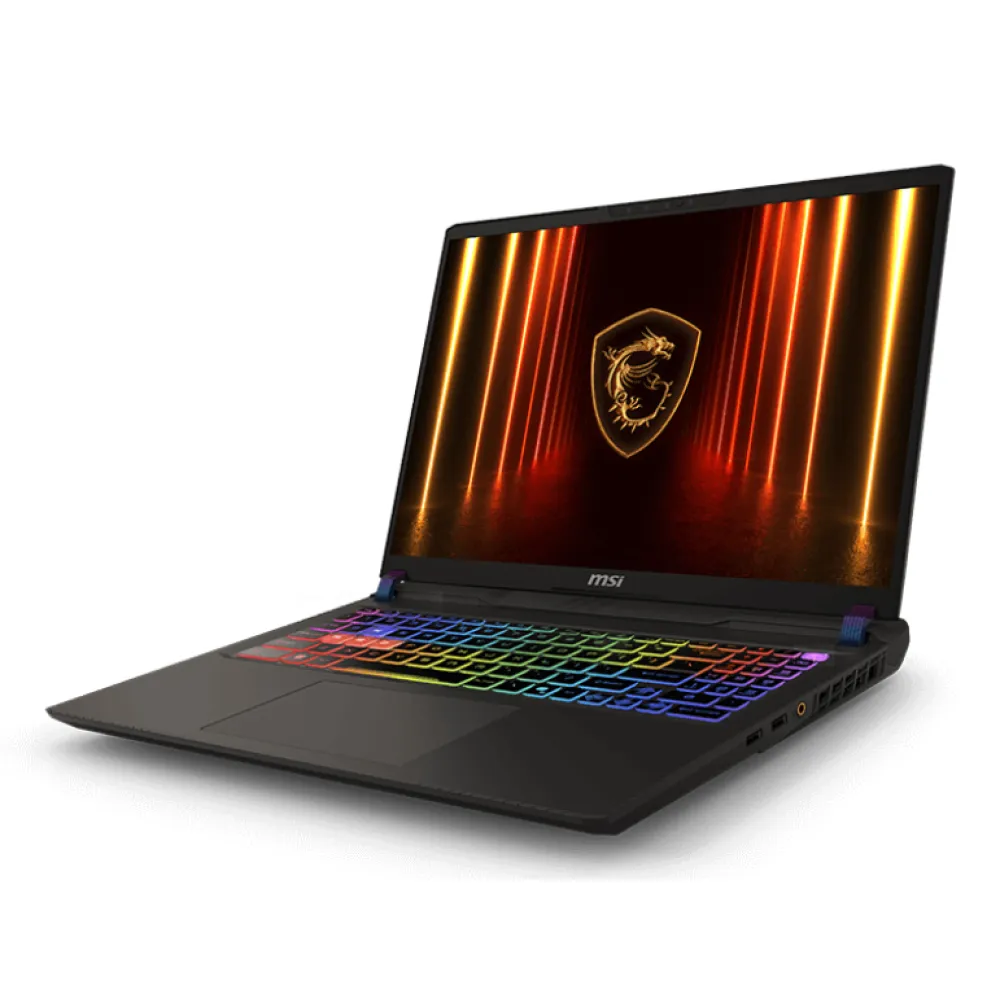 MSI Vector A2XWIG-040IT Intel Core Ultra 9 275HX Notebook (16") Quad HD+ 16 GB DDR5-SDRAM 1 TB SSD NVIDIA GeForce RTX 5080 Wi-Fi 7 (802.11be) Windows 11 Home Grigio