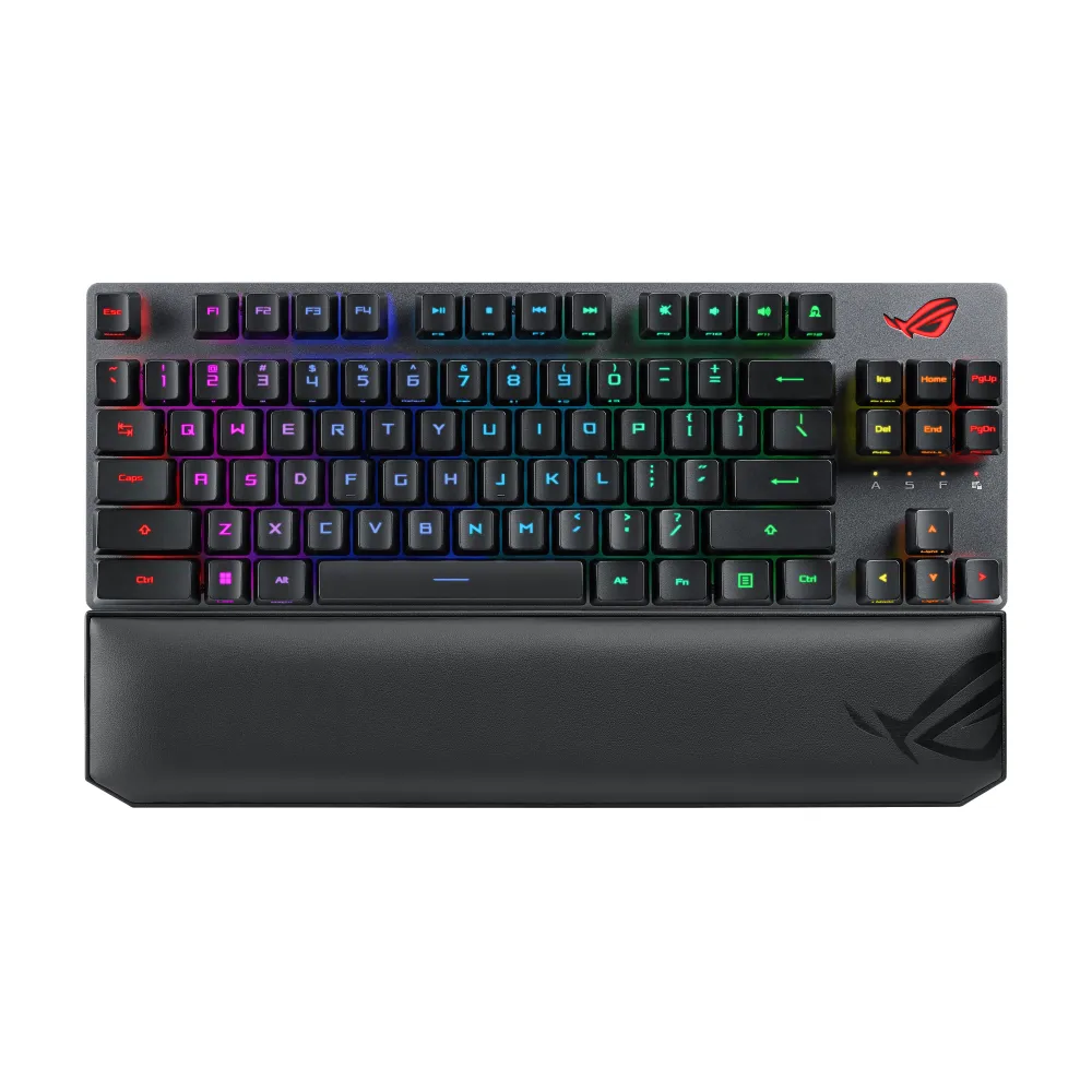 ASUS ROG Strix Scope RX TKL Wireless Deluxe tastiera Gaming USB + RF Wireless + Bluetooth QWERTY Italiano Nero