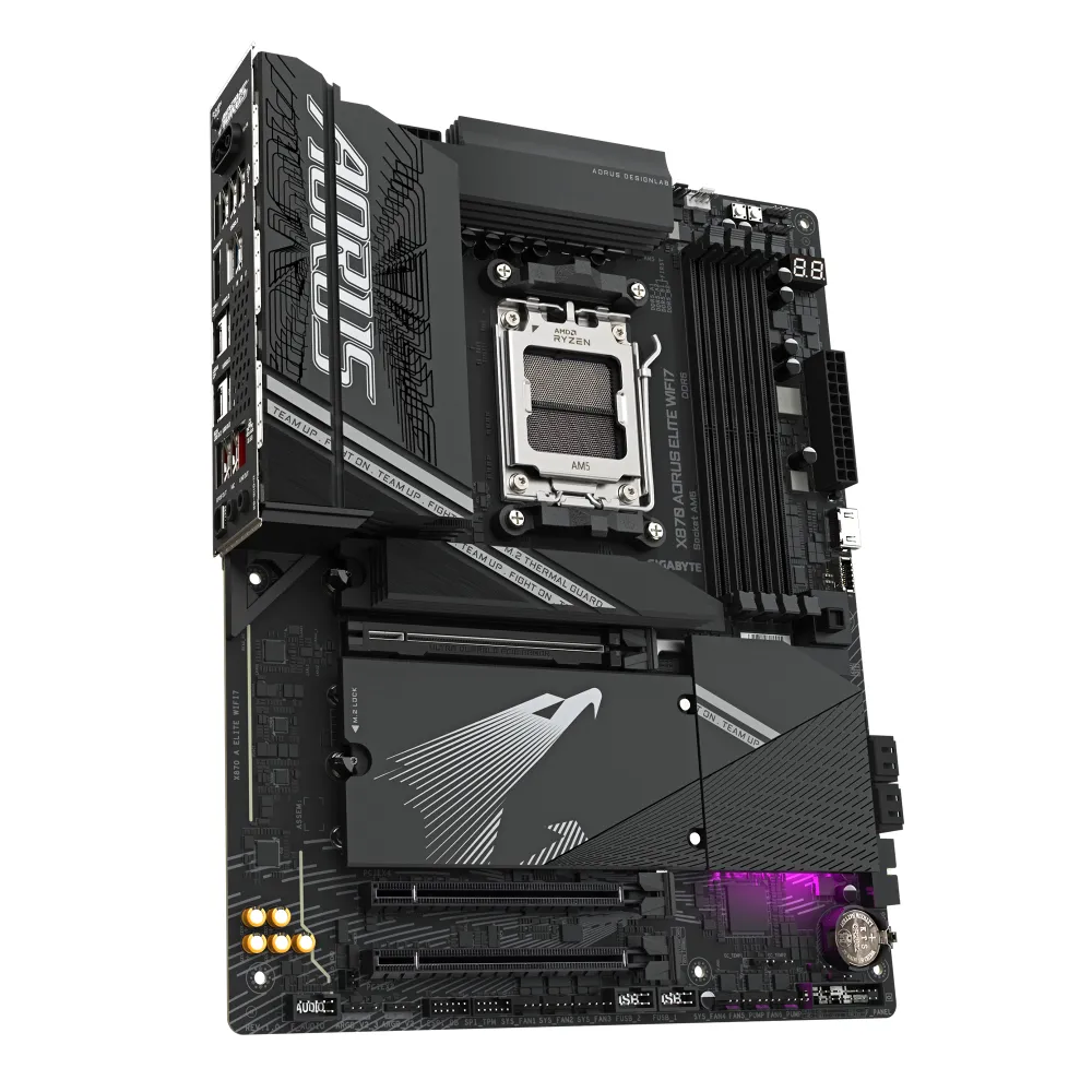 GIGABYTE AORUS ELITE X870 WIFI7 AMD X870 4*DDR5 4*M.2 4*SataIII skAM5 HDMI ATX