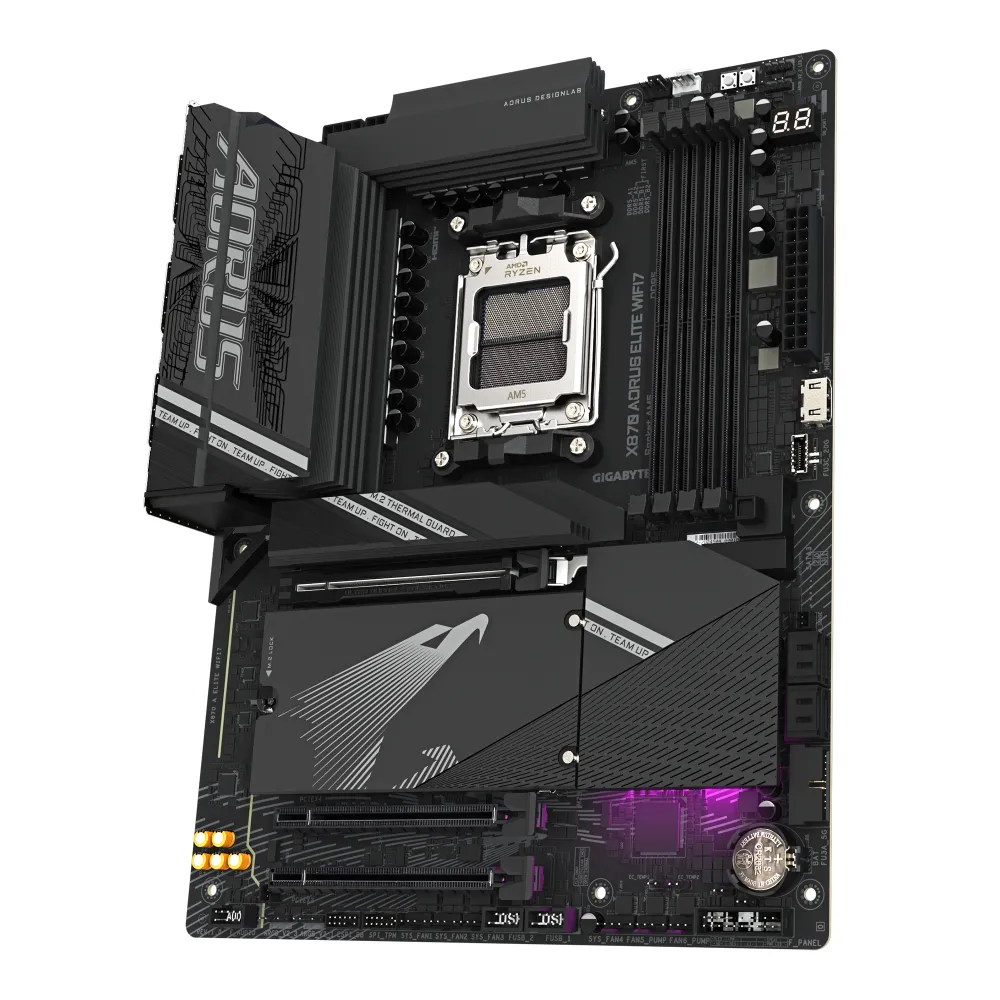 GIGABYTE AORUS ELITE X870 WIFI7 AMD X870 4*DDR5 4*M.2 4*SataIII skAM5 HDMI ATX
