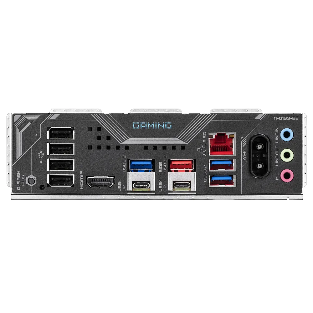 GIGABYTE X870 GAMING WIFI6 Scheda Madre - Supporta CPU AMD Ryzen 9000, 8+2+2 fasi VRM, fino a 8000MHz DDR5 (OC), 1xPCIe 5.0 + 2xPCIe 4.0, Wi-Fi 6, LAN 2.5GbE, USB 4