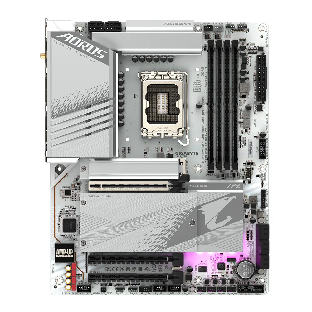 GIGABYTE Z790 AORUS ELITE AX ICE scheda madre Intel Z790 Express LGA 1700 ATX