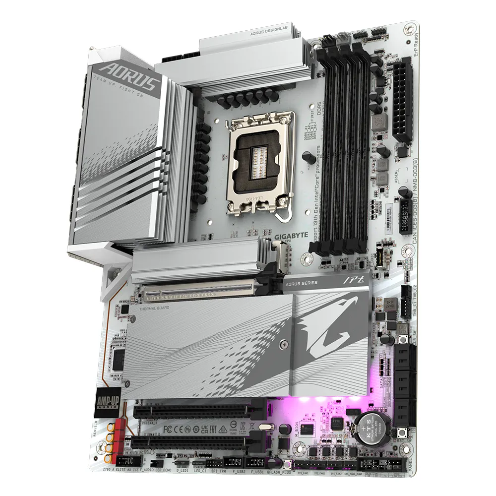 GIGABYTE Z790 AORUS ELITE AX ICE scheda madre Intel Z790 Express LGA 1700 ATX