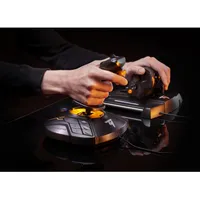 Thrustmaster T-16000M FCS Hotas Nero, Arancione USB Joystick Analogico/Digitale MAC, PC