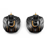 Thrustmaster T.16000M FCS SPACE SIM DUO Nero, Arancione USB Joystick Analogico/Digitale PC