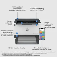 HP LaserJet Stampante Tank 1504w