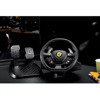 Thrustmaster T80 Ferrari 488 GTB Edition Nero Sterzo + Pedali Digitale PC, PlayStation 4, PlayStation 5