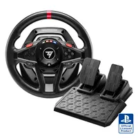 Thrustmaster T128 - Volante Force Feedback Hybrid Drive + Pedali, PC / PS5 / PS4