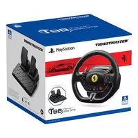 Thrustmaster T80 Ferrari 296 GTB Edition - Volante Racing + Pedali, PC / PS5 / PS4