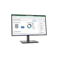 Lenovo ThinkVision P27h-30 LED display 68,6 cm (27") 2560 x 1440 Pixel Quad HD LCD Nero