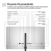 HP Serie 7 Pro 727pm 27" 4K UHD IPS USB-C 100W Webcam Speaker Pivot