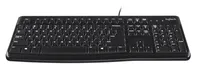 Logitech Keyboard K120 for Business tastiera Ufficio USB QWERTY US International Nero