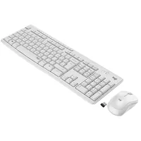 Logitech MK295 Silent Wireless Combo - Kit Tastiera e Mouse Wireless Layout Italiano, Tecnologia SilentTouch