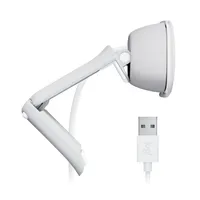 Logitech Brio 100 WebCam con Microfono 1080p/30fps USB Off-White