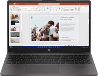 HP 250 G10 Intel® Core™ i7-1355U Notebook 39,6 cm (15.6") Full HD 8 GB DDR4-SDRAM 256 GB SSD Wi-Fi 6 (802.11ax) Windows 11 Home Argento