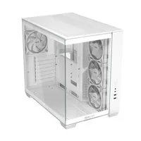 Asus A32 Plus TG ARGB White Mid-Tower Vetro Temperato