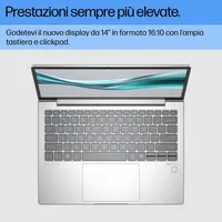 HP EliteBook 630 G11 Intel Core Ultra 5 125U Notebook 33,8 cm (13.3") WUXGA 8 GB DDR5-SDRAM 256 GB SSD Wi-Fi 6E (802.11ax) Windows 11 Pro Argento