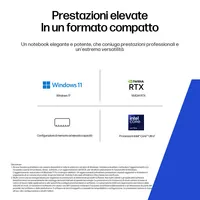 Notebook HP ZBook 8 G1i Wolf Pro Security Edition AI Workstation Mobile Display (14") WUXGA, Cpu Intel Core Ultra 7 255H, Ram 16 GB, SSD 512 GB, Gpu NVIDIA RTX 500 Ada, Windows 11 Pro