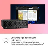 HP EliteDesk 8 G1i Wolf Pro Security Edition, Cpu Intel Core Ultra 9 285, Ram 32 GB DDR5-SDRAM, SSD 1 TB, Windows 11 Pro, SFF