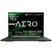 Notebook Gigabyte AERO X16 1VH93ITC94DH Notebook Copilot+ PC, (16") 165Hz WQXGA, Cpu Amd Ryzen AI 7 350, Ram 16 GB, SSD 1 TB, Gpu NVIDIA GeForce RTX 5060, Windows 11 Home