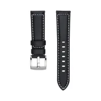 ASUS VivoWatch Strap (HC-S02) Cinghia Nero, Bianco Pelle