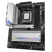 GIGABYTE B650 AERO G Scheda madre - Supporta CPU AMD Ryzen serie 9000, fino a 8000 MHz DDR5 (OC), 1xPCIe 5.0 + 2xPCIe 4.0 M.2, LAN 2,5 GbE, WIFI 6E, USB 3.2 Gen 2