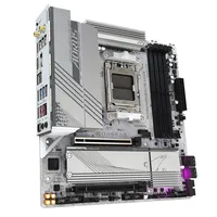 GIGABYTE B650M AORUS ELITE AX ICE Scheda madre - AMD Ryzen serie 9000, VRM a 12+2+2 fasi, fino a 8000 MHz DDR5 (OC), 1xPCIe 5.0 + 1xPCIe 4.0 M.2, LAN 2,5 GbE, WIFI 6E, USB 3.2 Gen 2x2