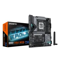 GIGABYTE B860 EAGLE WIFI6E Scheda madre - CPU Intel Core Ultra, VRM a 12+1+2+1 fasi, fino a 9066MHz DDR5, 1xPCIe 5.0 + 2xPCIe 4.0 M.2, LAN 2,5 GbE, WIFI 6E, USB 3.2 Gen 2x2