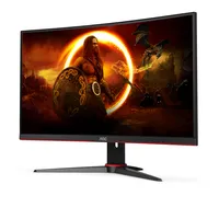 AOC G2 C24G2AE/BK Monitor PC 59,9 cm (23.6") 1920 x 1080 Pixel Full HD LED Nero, Rosso
