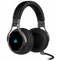 Corsair Virtuoso RGB Auricolare Con cavo e senza cavo A Padiglione Gaming USB tipo A Carbonio