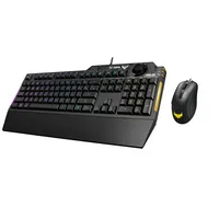 ASUS TUF Gaming Combo K1&M3 tastiera Mouse incluso USB QWERTY Italiano Nero, Grigio