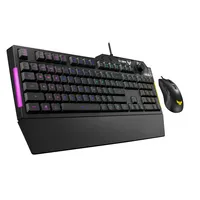 ASUS TUF Gaming Combo K1&M3 tastiera Mouse incluso USB QWERTY Italiano Nero, Grigio