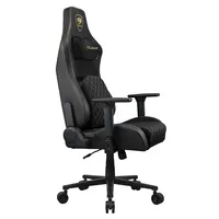 Cougar Defensor Gold - Sedia Gaming, Ecopelle, Supporto Lombare