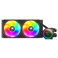 Cougar Poseidon Elite 240 - AIO, LGA1851/1700/AM5/AM4, Radiatore 240mm, ARGB, Nero