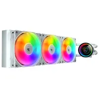 Cougar Poseidon Elite 360 - AIO, LGA1851-1700-AM5-AM4, Radiatore 360mm, ARGB, Bianco