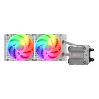 Cougar Poseidon Ultra 240 - AIO, LGA1851/1700/1200/AM5/AM4, Radiatore 240mm, ARGB, Bianco