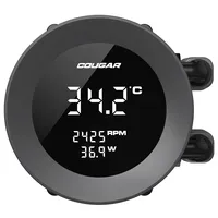 Cougar Poseidon Vistek 360 - AIO, LGA1851-1700-1200-AM5-AM4, Radiatore 360mm, ARGB, Display Digital