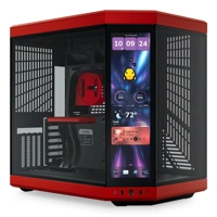 HYTE CASE Y70 TOUCH INFINITEBLACK CHERRY  BLK/RD 4xSLOTS GPU 2*TG