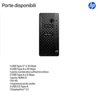 HP Pro Tower 4 G1i - Intel Core Ultra 5 235, 16GB RAM, 1TB SSD, Windows 11 Pro