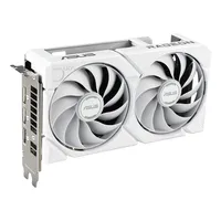Asus Dual Radeon RX 9060 XT White - 16GB GDDR6, PCIe 4.0, Dual Fan, White Edition