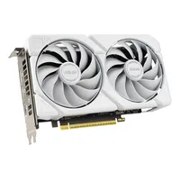 Asus Dual Radeon RX 9060 XT White - 16GB GDDR6, PCIe 4.0, Dual Fan, White Edition