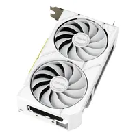 Asus Dual Radeon RX 9060 XT White - 16GB GDDR6, PCIe 4.0, Dual Fan, White Edition