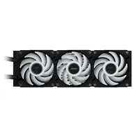 GIGABYTE AORUS WATERFORCE II 360 AIO Raffreddamento a liquido per CPU - 3x ventole ARGB da 120 mm, meccanismo a incastro, DAISY-CHAIN, compatibile con Intel LGA 1851 e AMD AM5